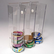 Plastic tobacco display container 