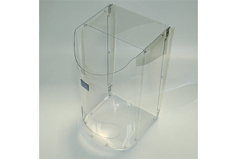 clear plastic container